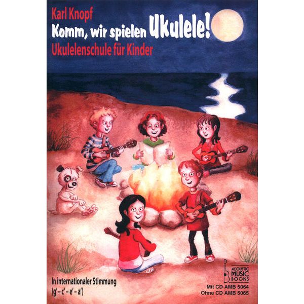 Acoustic Music Books Komm wir spielen Ukulele