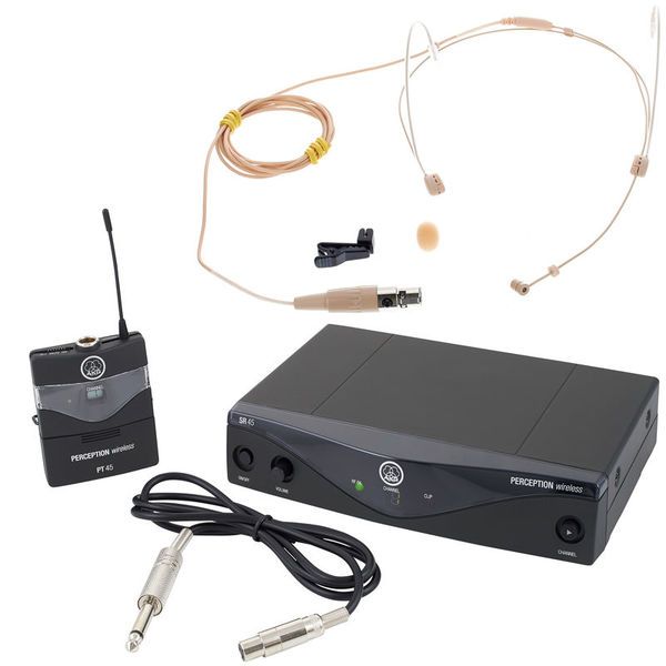 AKG PW45 HeadmikeD ISM Bundle