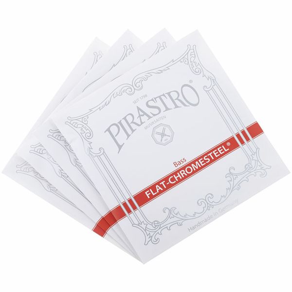 Pirastro Flat Chromesteel Bass 4/4-3/4