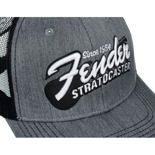 Fender Strat Guitar Hat Heather Grey