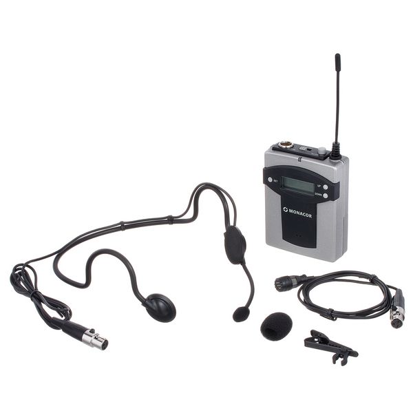 Monacor PAS-254D Headset/Lav Bundle