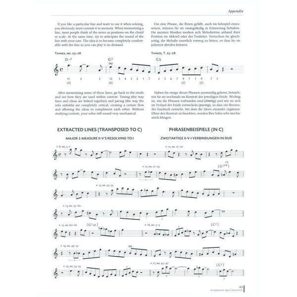 Advance Music Inter Jazz Conception Trumpet