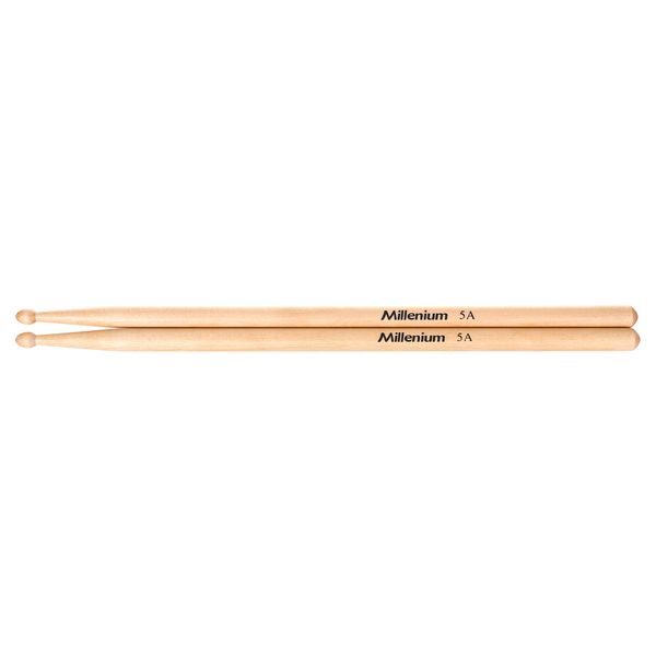 Millenium 5A Maple Drumsticks -Wood-