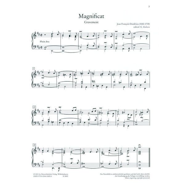 Heinrichshofen Verlag Altfranz&ouml;sische Orgelmusik