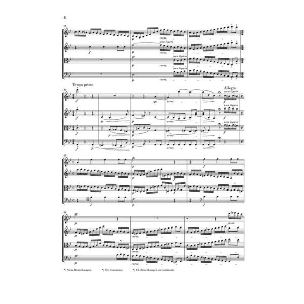 Henle Verlag Beethoven Streichquartette