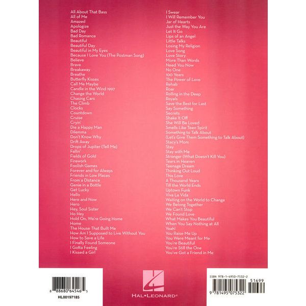 Hal Leonard 101 Hit Songs For Trumpet