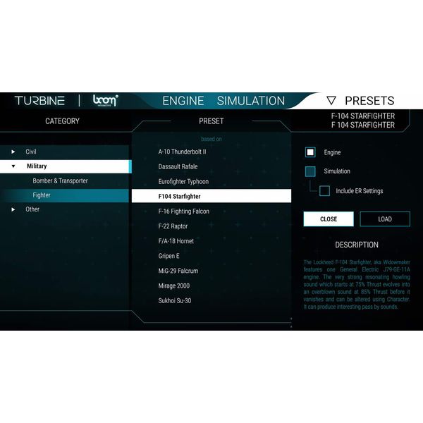 BOOM Library Turbine
