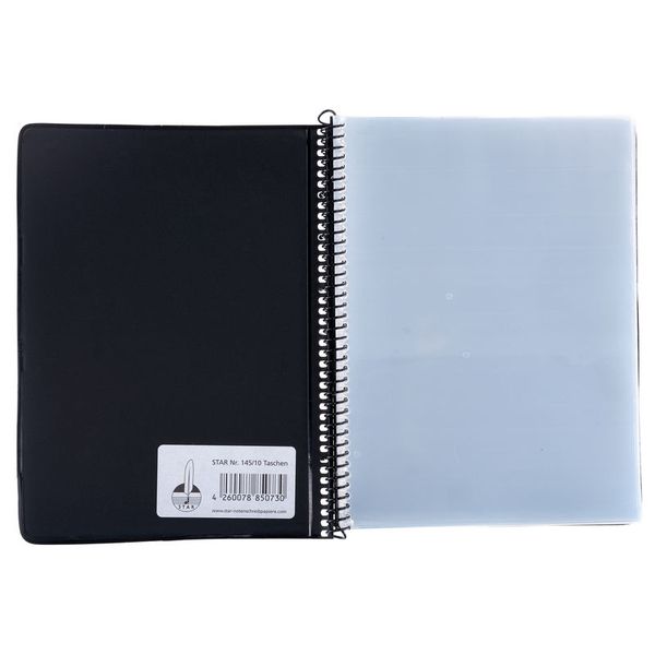 Star Marching Folder 145/10 Black