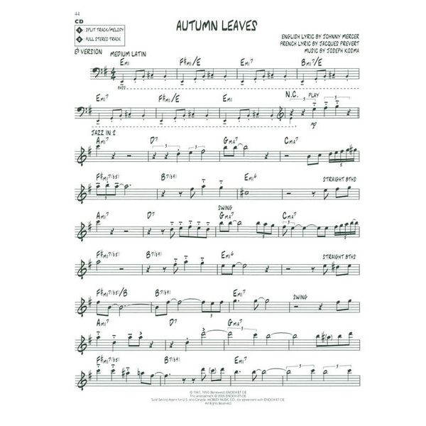 Hal Leonard Jazz Play-Along Miles Davis