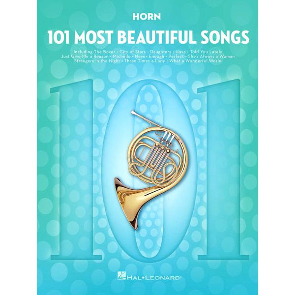 Hal Leonard 101 Beautiful Songs Horn