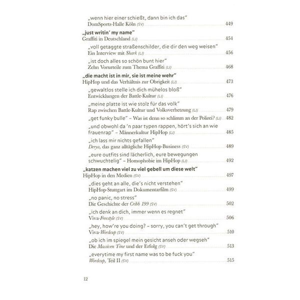 Hannibal Verlag 35 Jahre Hiphop in Deutschland