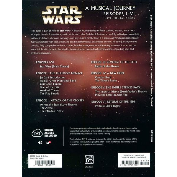 Alfred Music Publishing Star Wars Journey I-VI Kl