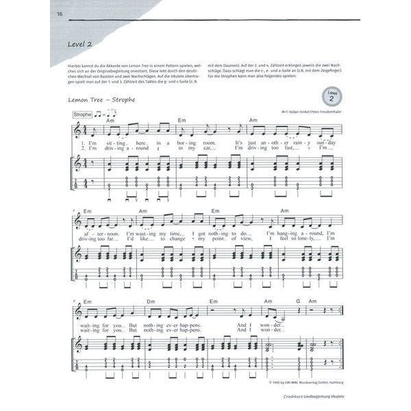 Schott Crashkurs Liedbegleitung Uku