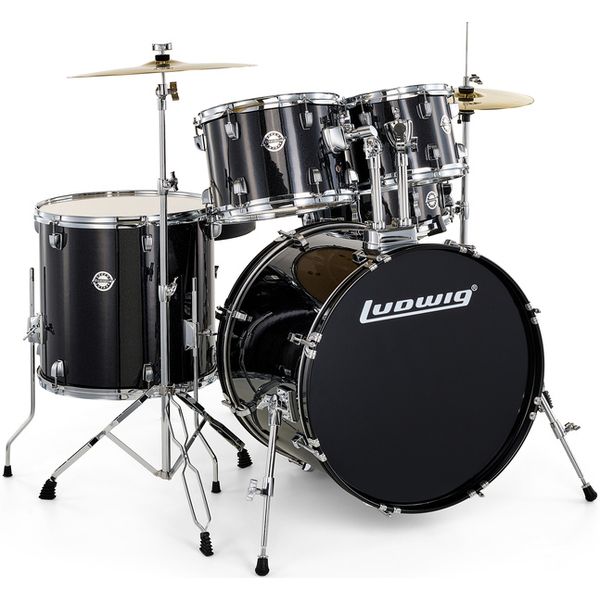 Ludwig Accent Fuse 5pc Black