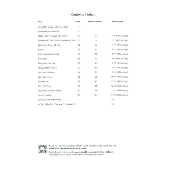 Schott Soul Classics 1 T-Sax