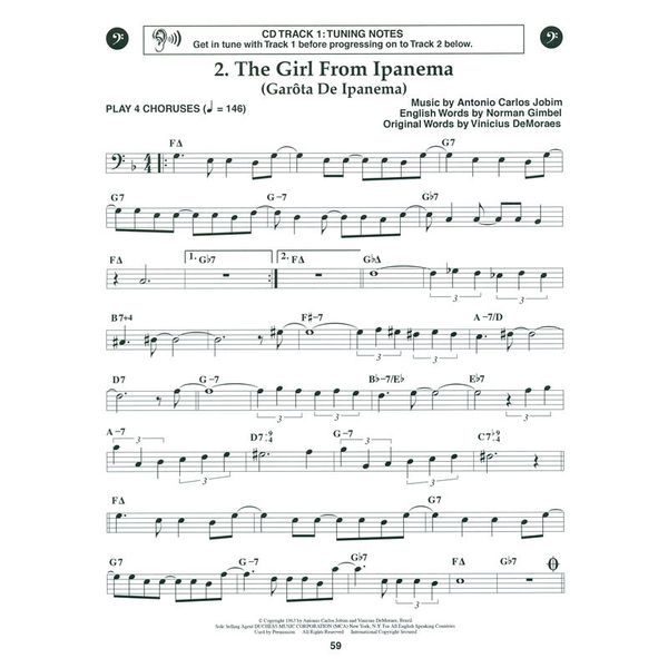 Jamey Aebersold Bossa Novas