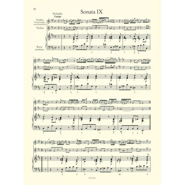 Wiener Urtext Edition Corelli Violinsonaten 2