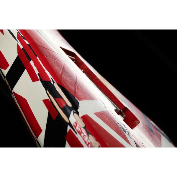 Evh Frankie Striped MN Relic R/W/B