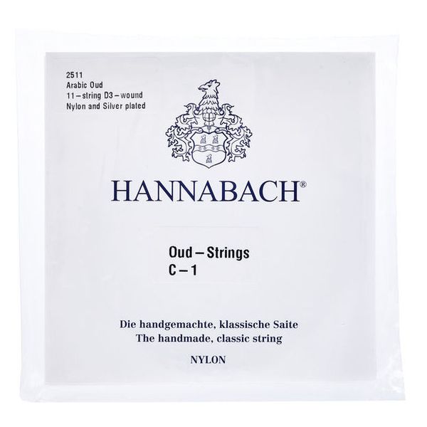 Hannabach 2511 Arabic Oud 11 Strings Set