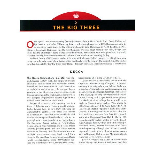 Hal Leonard The Great British Recording