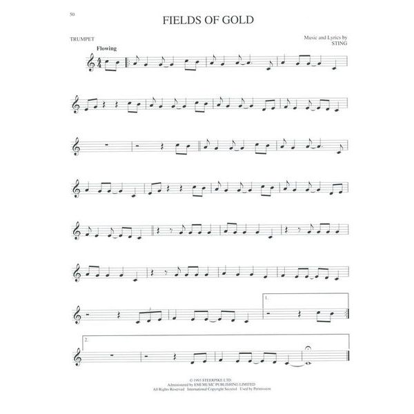 Hal Leonard Big Book Of Trumpet Songs