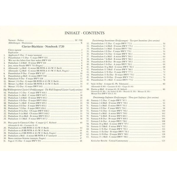 Edition Peters Clavier-Büchlein Wilhelm Fried