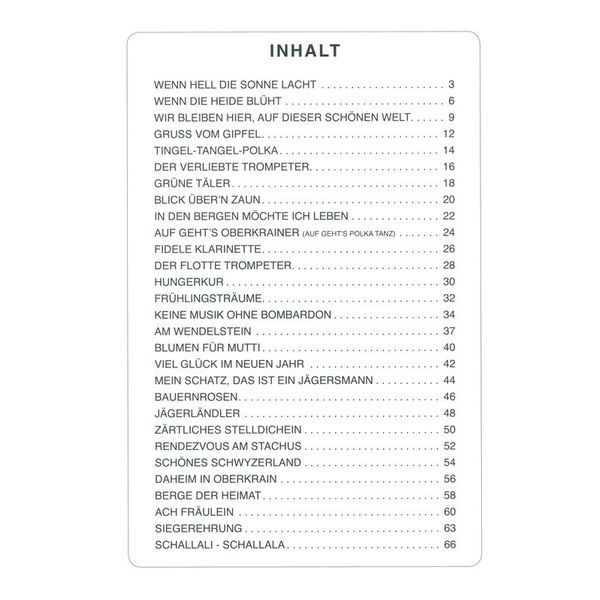 August Seith Musikverlag Avsenik Welterfolge orange