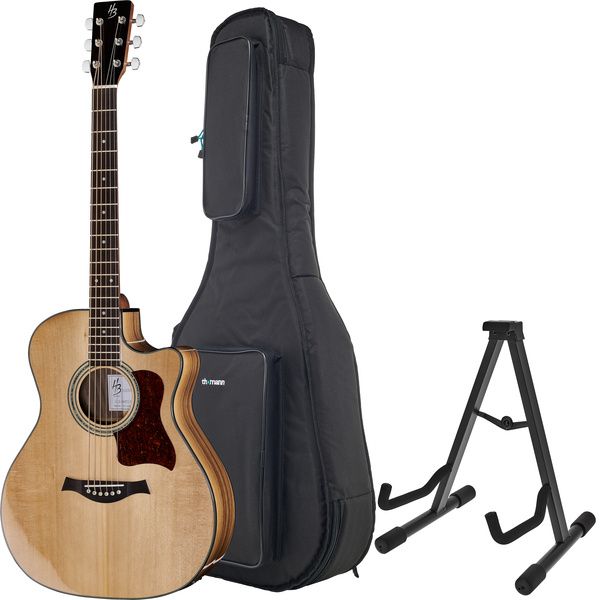 Harley Benton Baritone CLG-414BCE NT Bundle