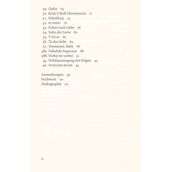 Reclam Verlag die rzte: 40 Songtexte