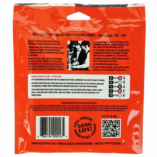 Rotosound RS665LC Swing Bass