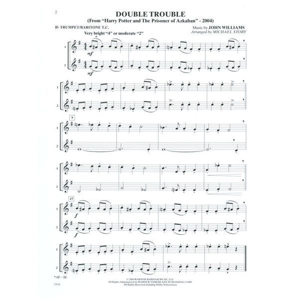 Alfred Music Publishing Movie Duets For All Trumpet