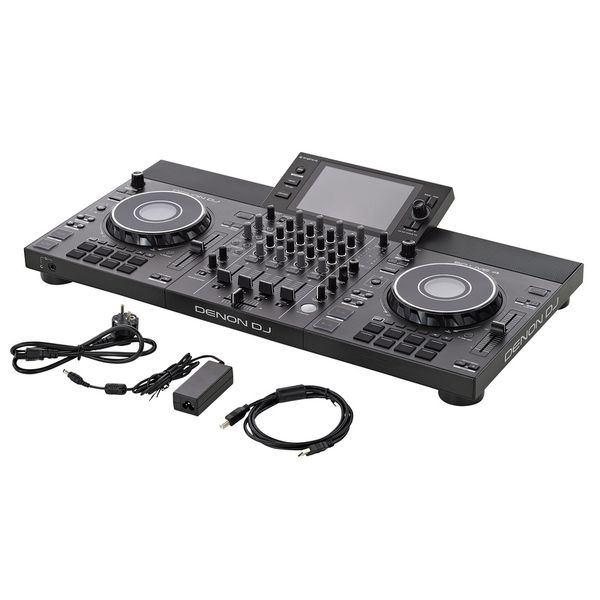 Denon DJ SC Live 4 Magma Case Bundle