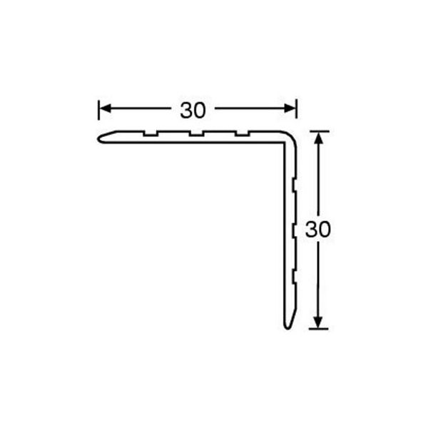 Adam Hall 6105 Case Angle 30 x 30 mm