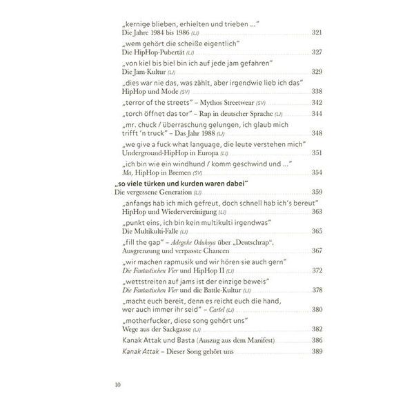 Hannibal Verlag 35 Jahre Hiphop in Deutschland