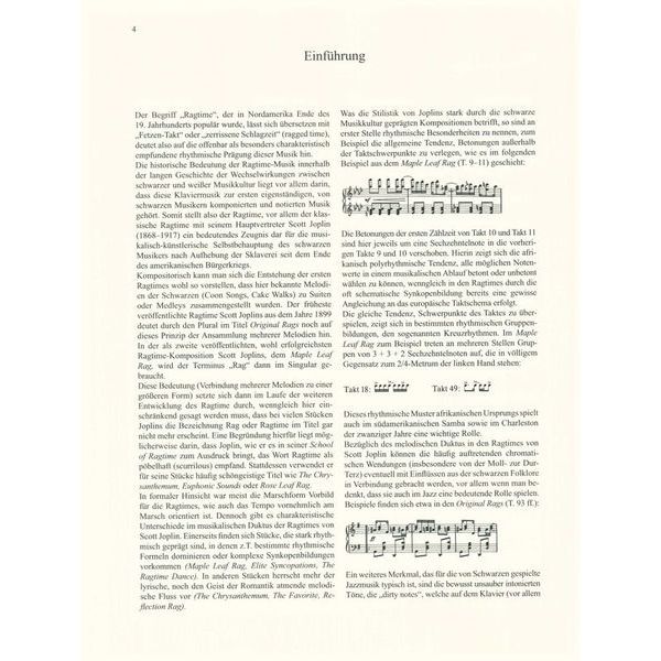 Schott Joplin 20 Ragtimes