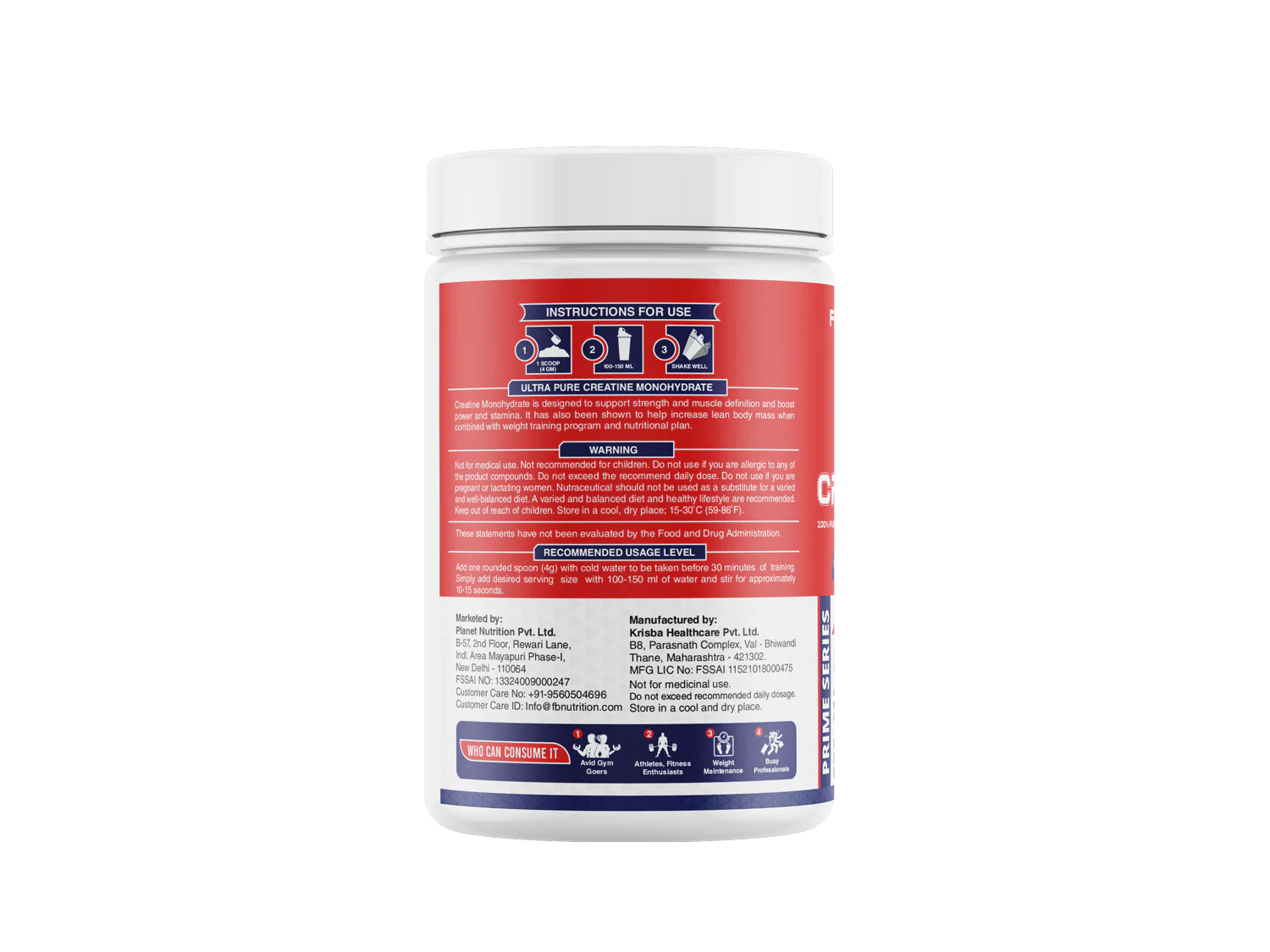 KING CREATINE MONOHYDRATE