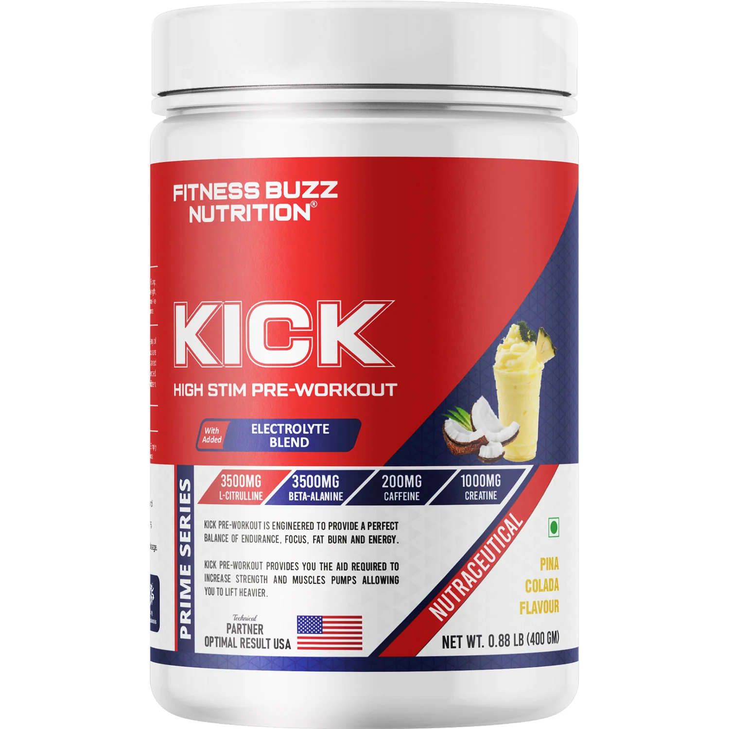 KICK HIGH STIM PRE-WORKOUT SUPPLEMENT