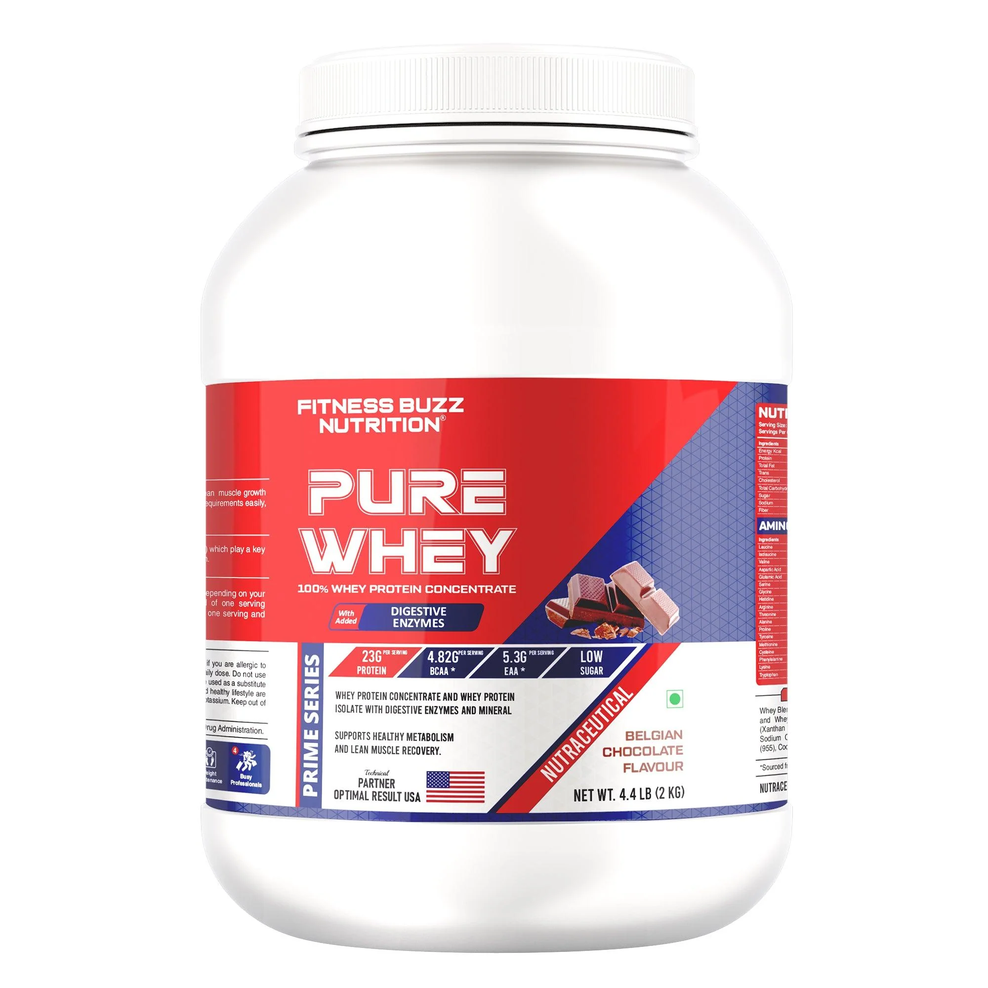 FITNESS BUZZ NUTRITION PURE WHEY