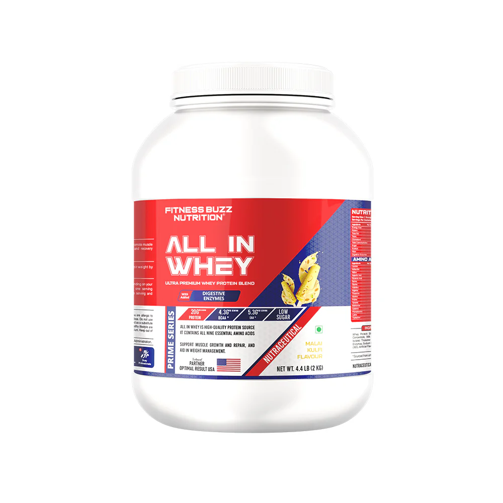 FITNESS BUZZ NUTRITION All In Whey