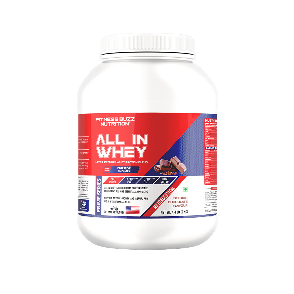 FITNESS BUZZ NUTRITION All In Whey