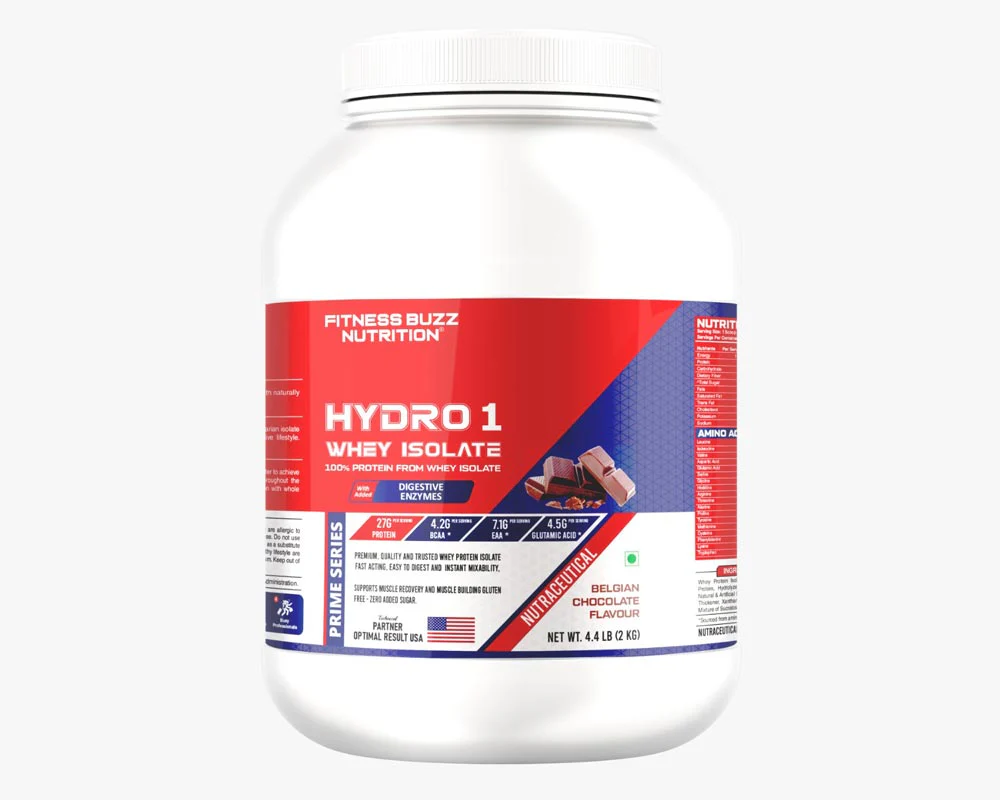 FITNESS BUZZ NUTRITION HYDRO1 WHEY ISOLATE 2KG