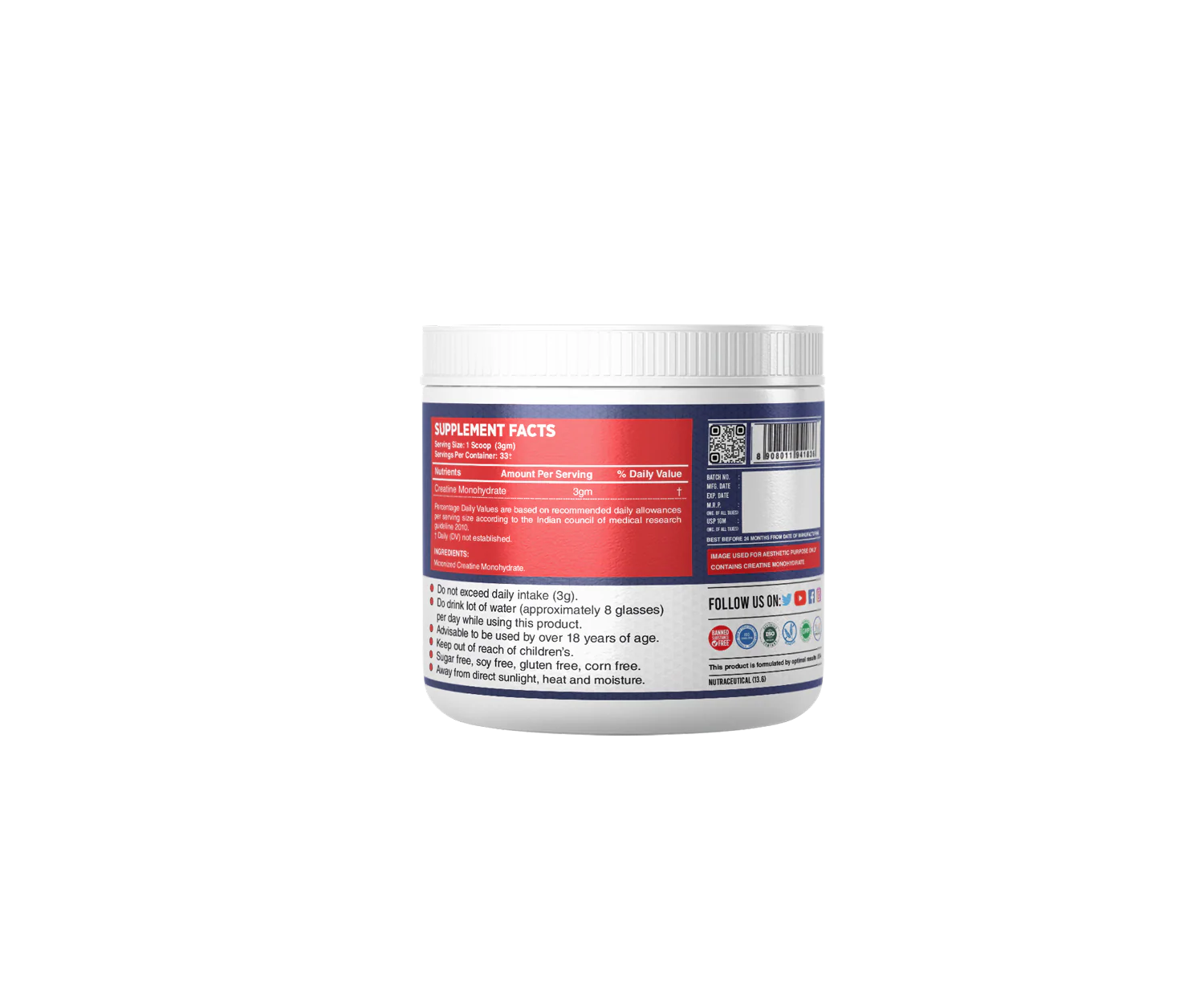KING CREATINE MONOHYDRATE