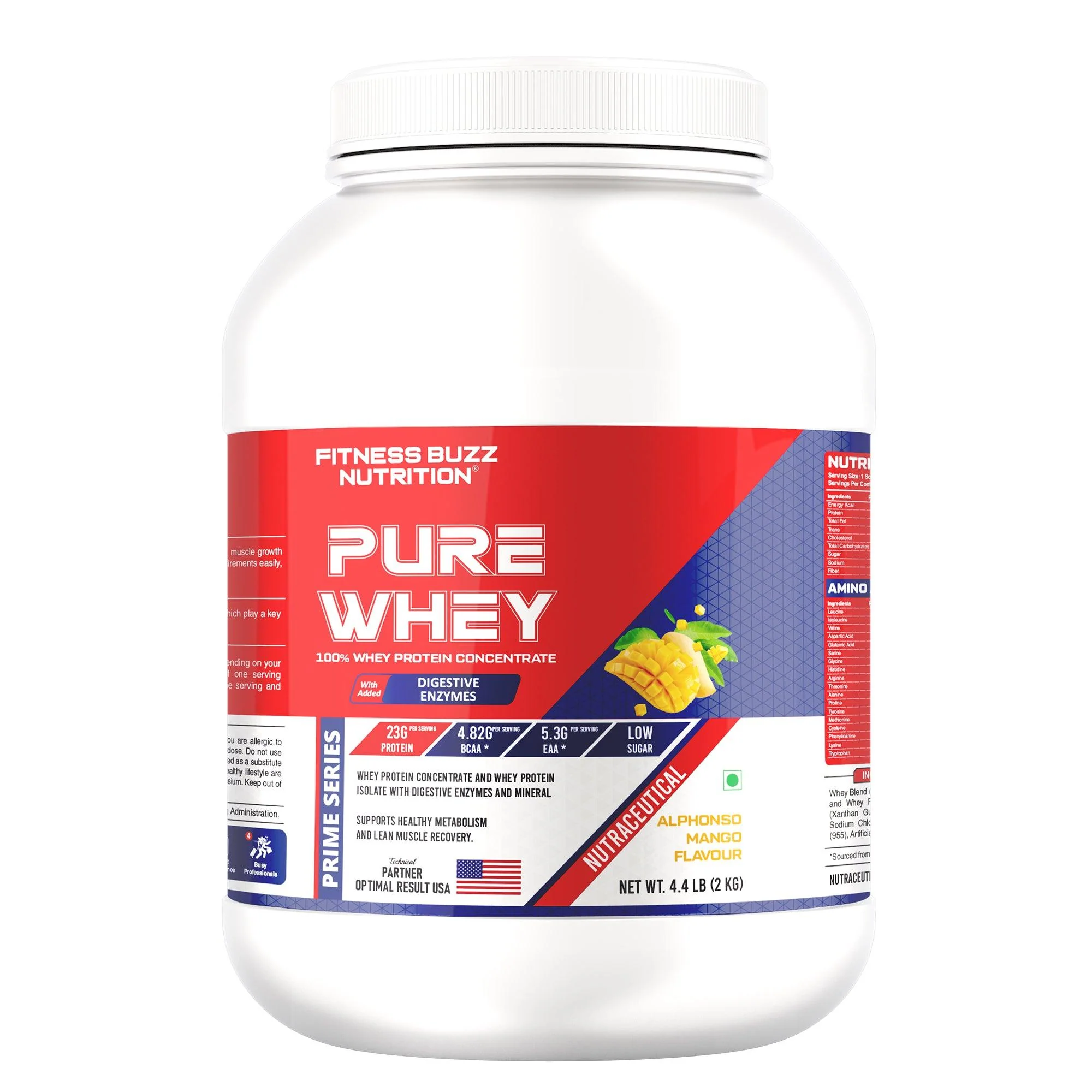 FITNESS BUZZ NUTRITION PURE WHEY