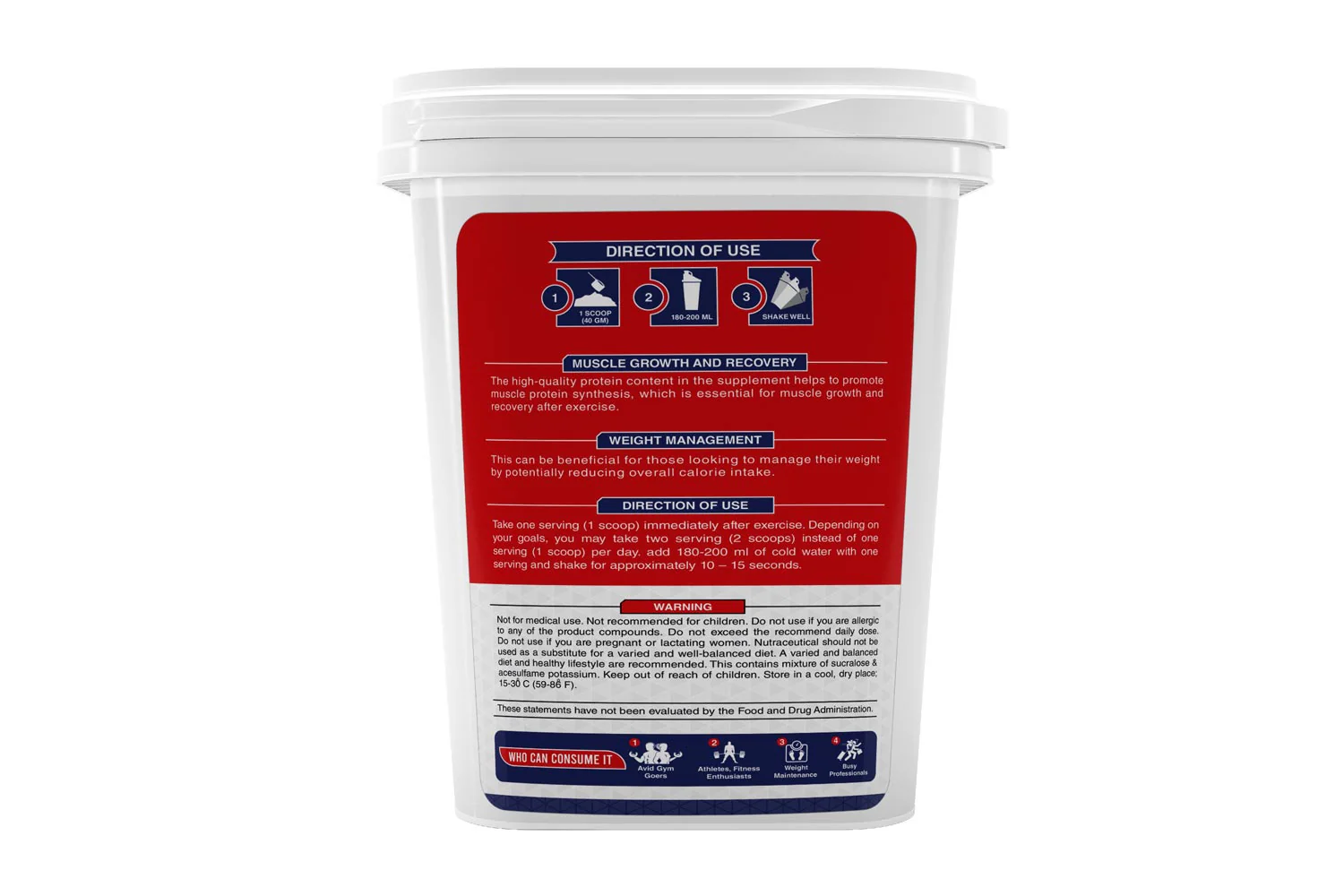 FITNESS BUZZ NUTRITION All In Whey