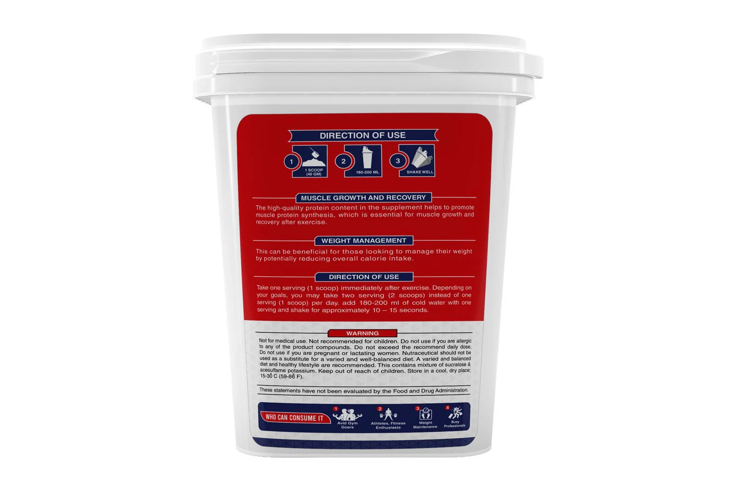 FITNESS BUZZ NUTRITION All In Whey