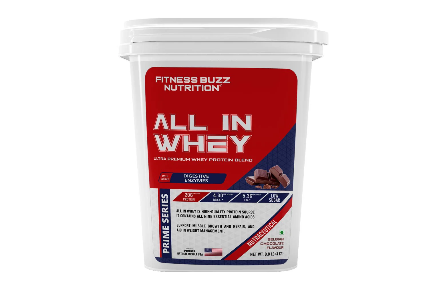 FITNESS BUZZ NUTRITION All In Whey