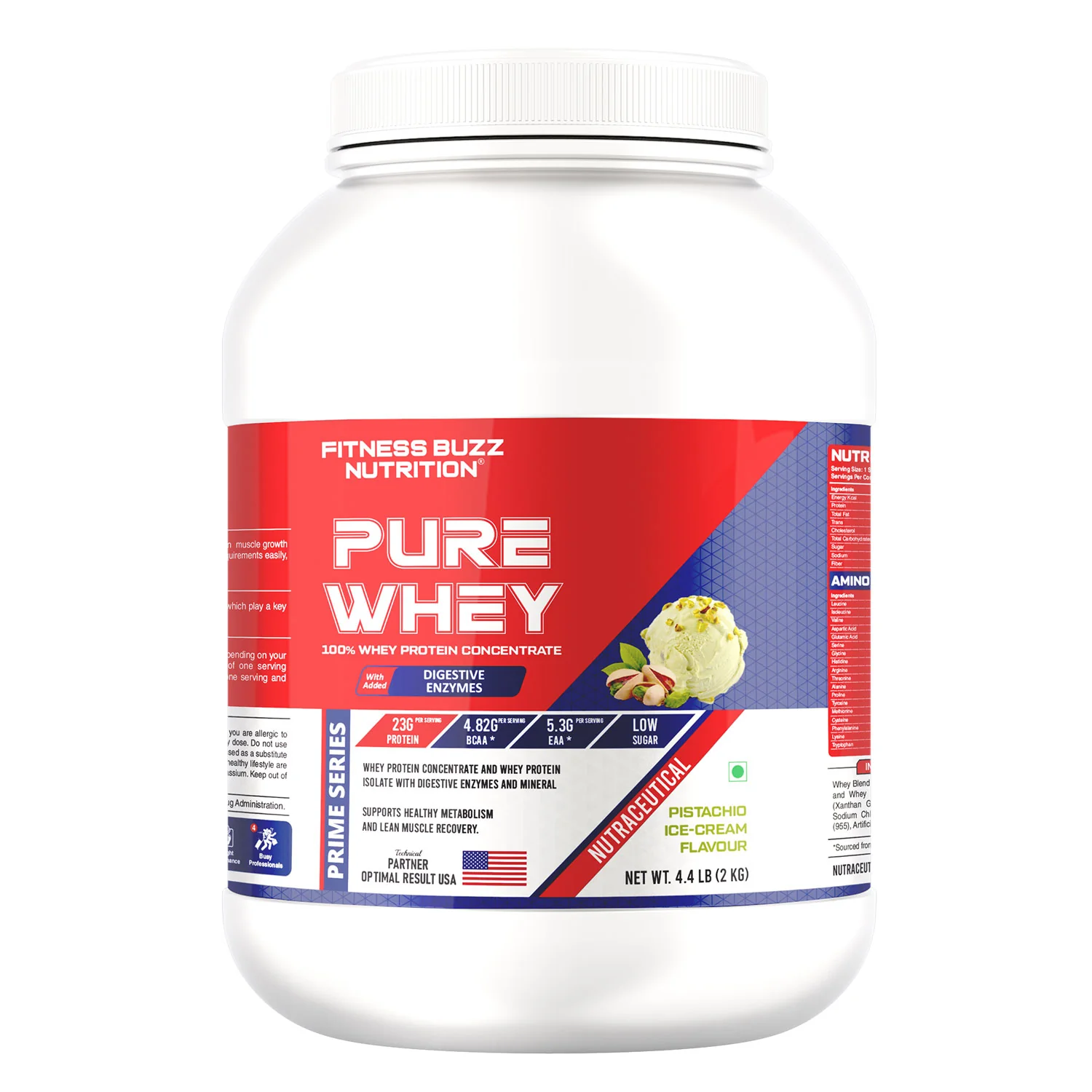 FITNESS BUZZ NUTRITION PURE WHEY