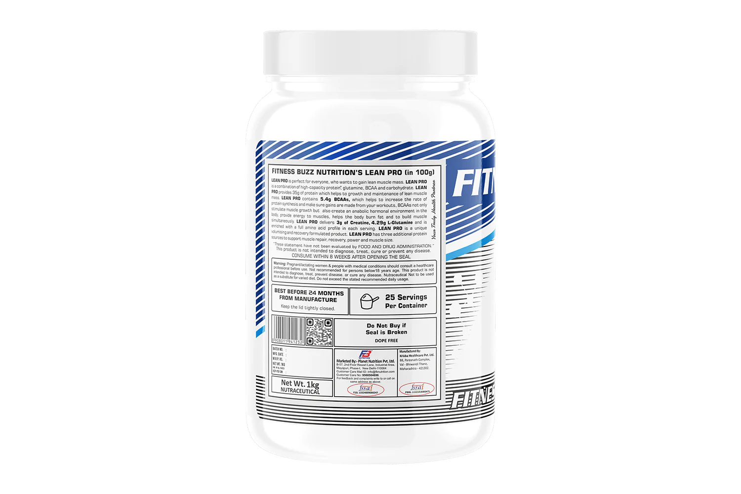 FB Nutrition Lean Pro | Whey Protein For Lean Muscles