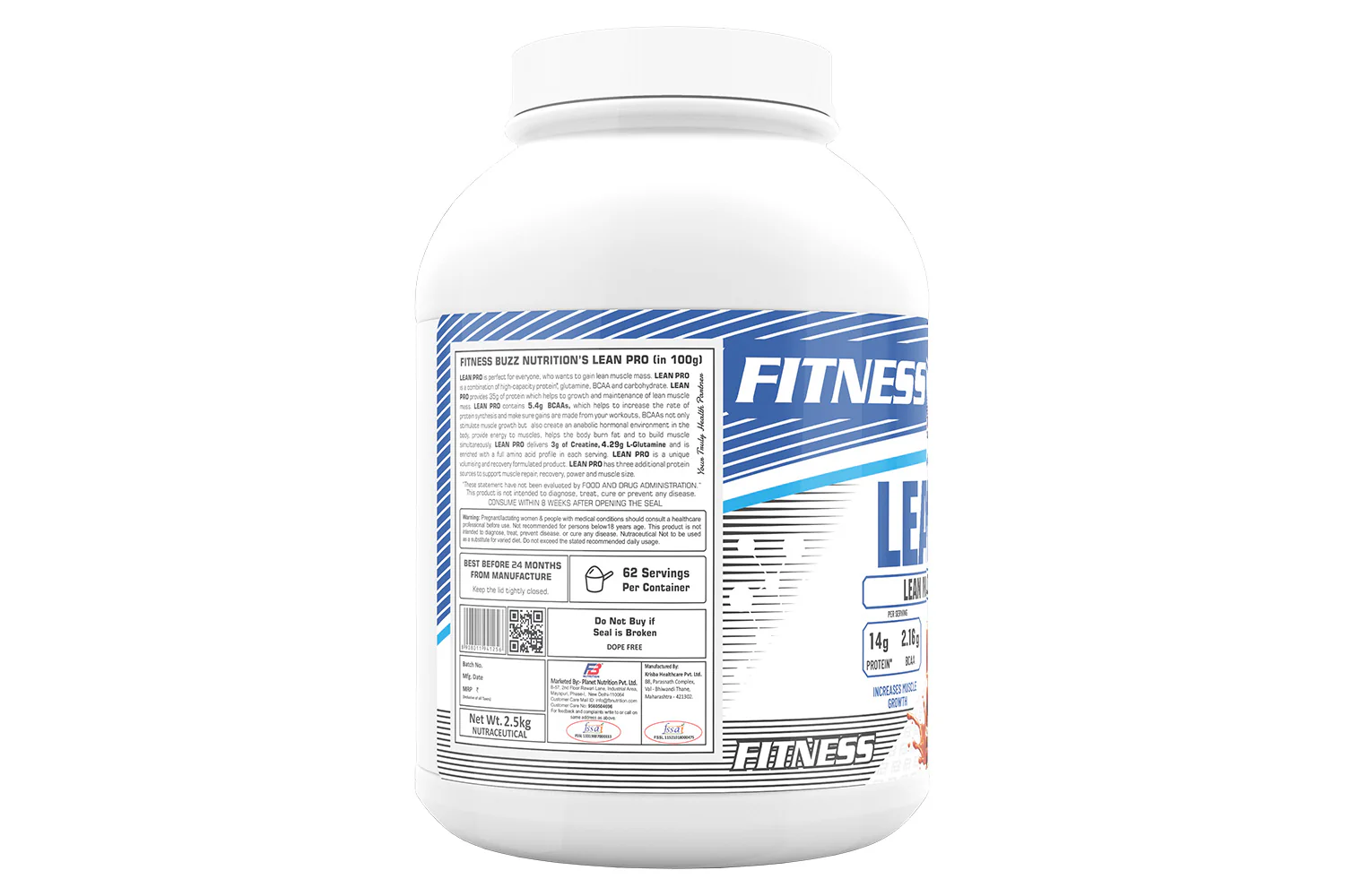 FB Nutrition Lean Pro | Whey Protein For Lean Muscles