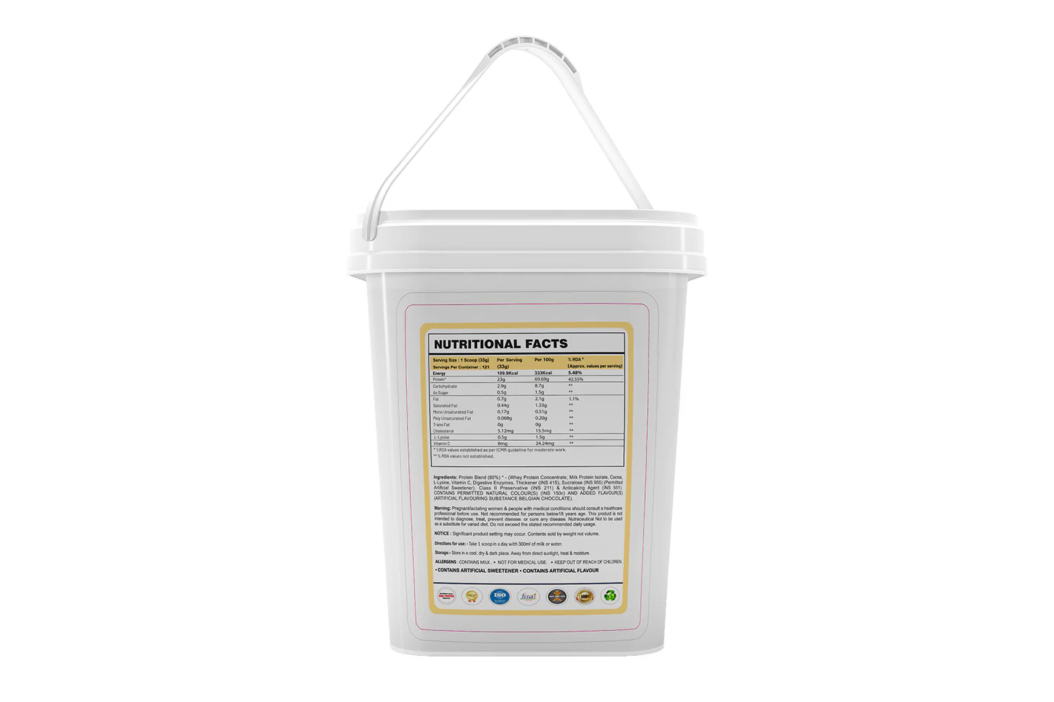FB Nutrition Super Whey Protein,  Abundant in digestible whey protein & Lysine, good for lean muscle growth,